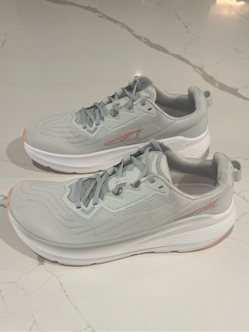 Altra FWD VIA Light Gray Road Running Sneakers Womens Sz 10.5 - Picture 10 of 16